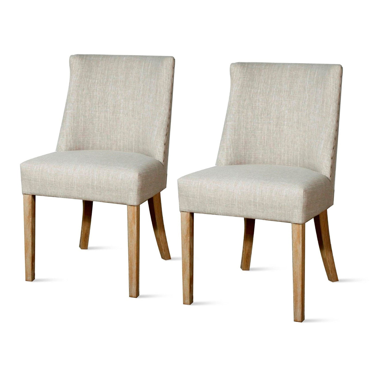 New Pacific Direct New Paris Fabric Chair, (Set of 2) 398236-RI