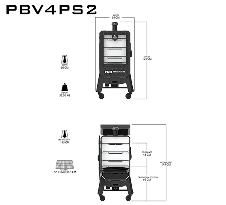 Pit Boss Pro Series 4 Vertical Wood Pellet Smoker