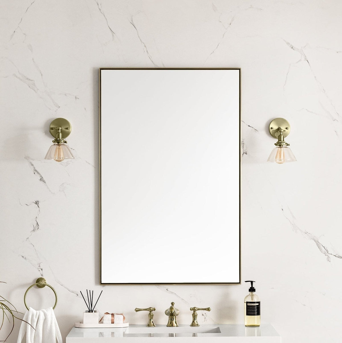 James Martin Vanities Rohe 26" Rectangular Mirror