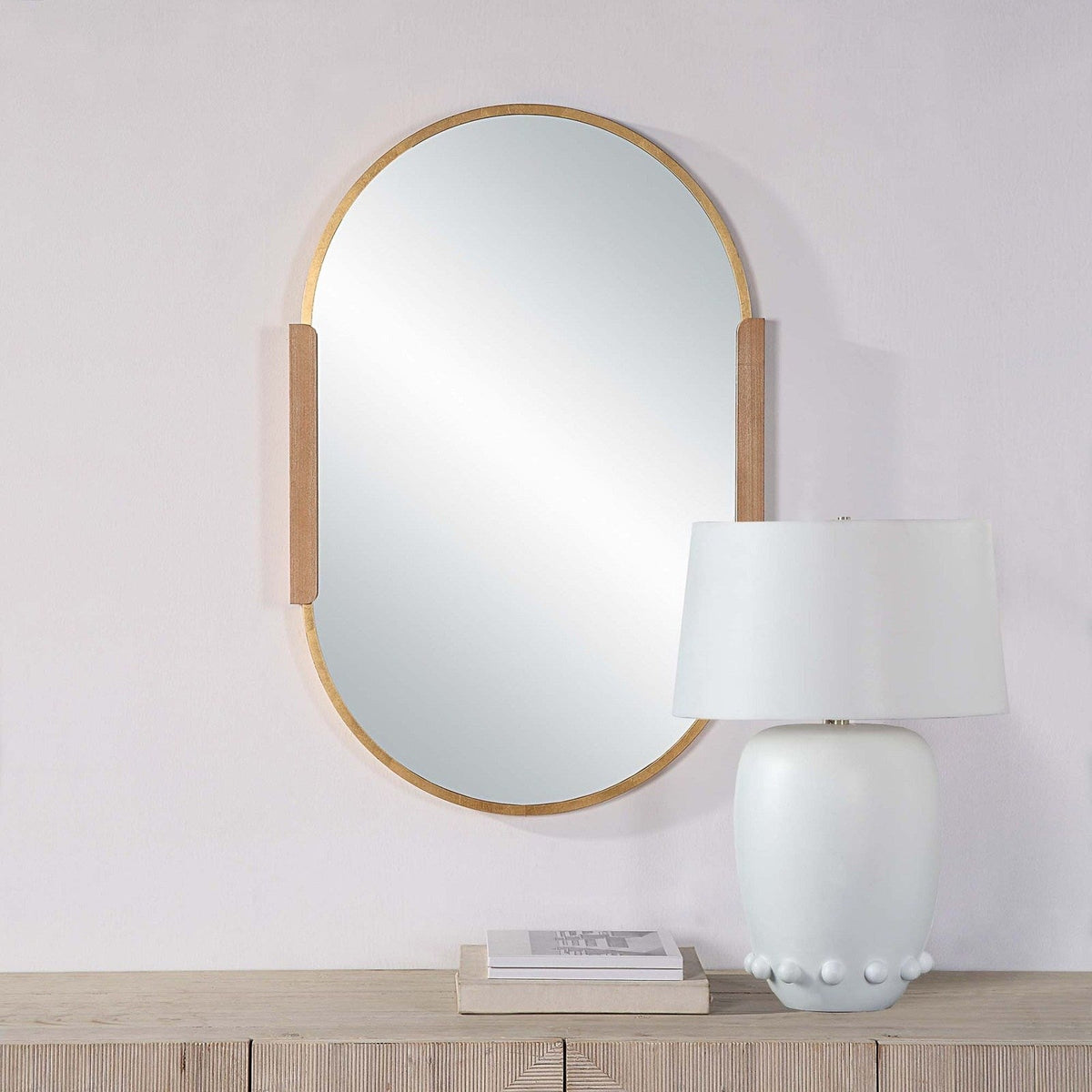 RenWil Kerianne Oval Mirror Only for Renwil Brand (collaboration with Leclair Decor)