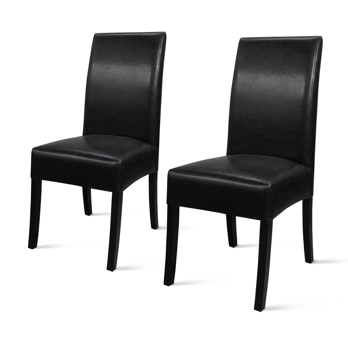 New Pacific Direct Valencia Bonded Leather Chair, (Set of 2) 108239B-23