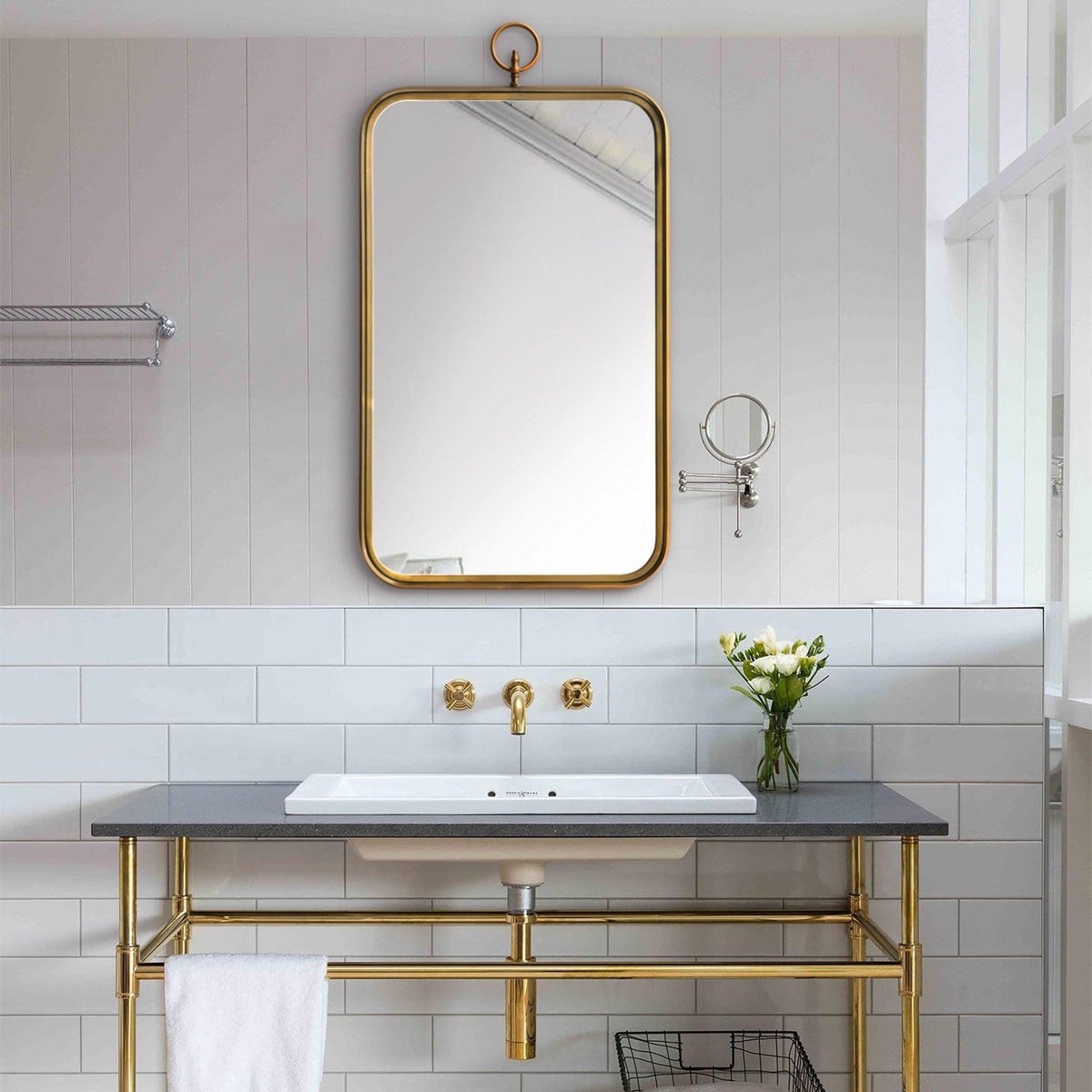 RenWil Coburg Rectangle Mirror NDD21M508