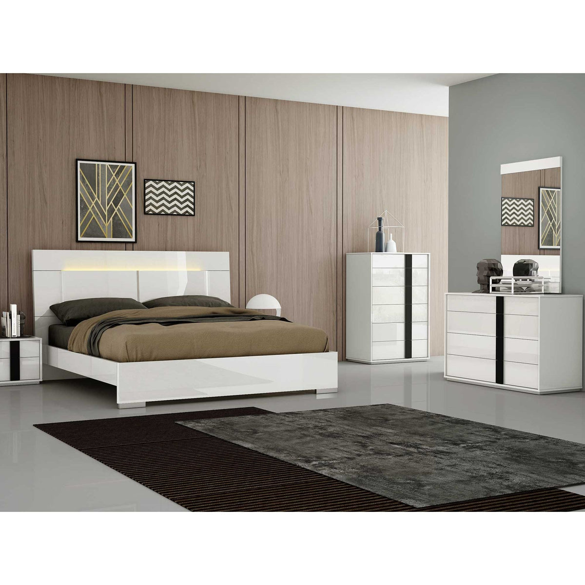 Whiteline Modern Living Kimberly Chest Of Drawers