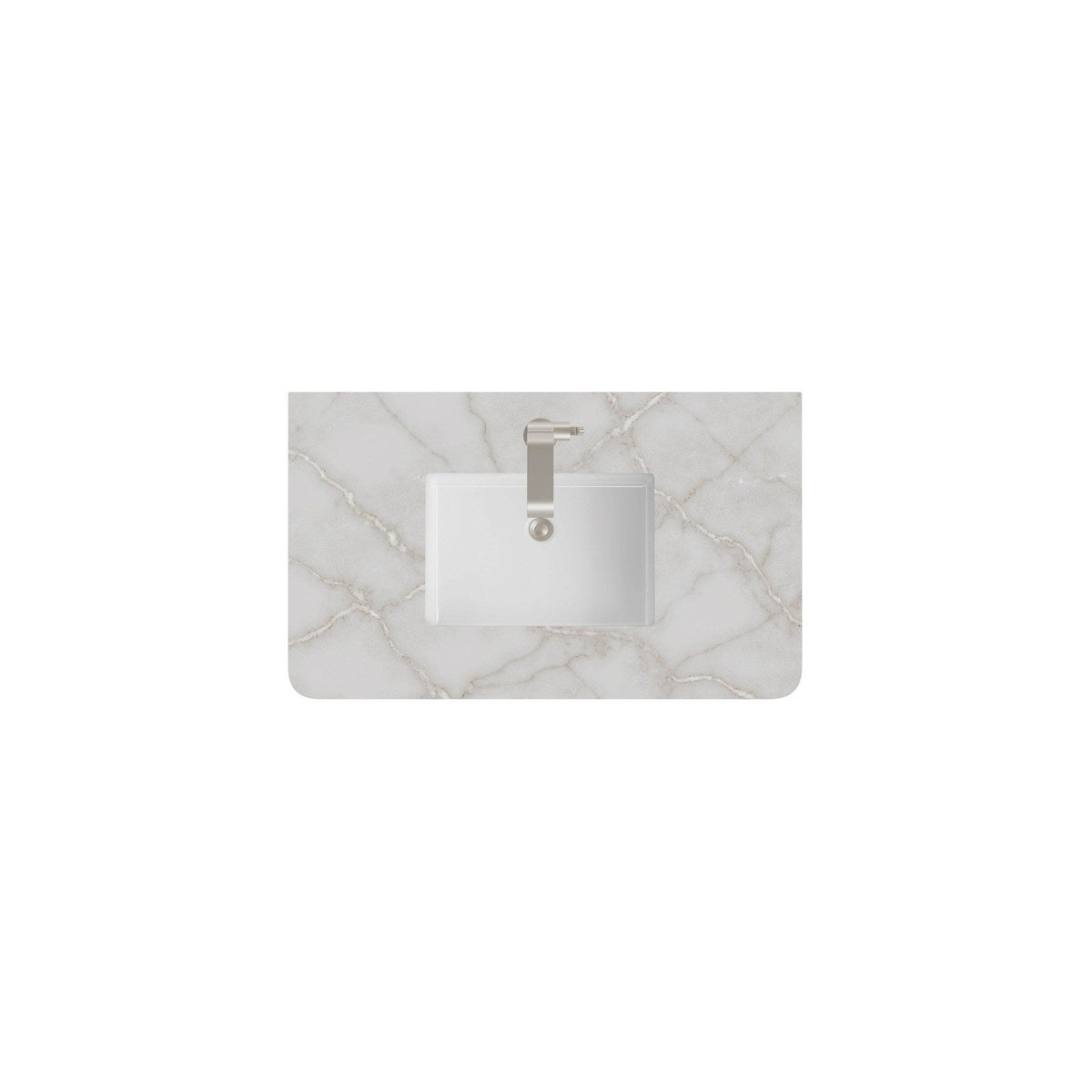 James Martin Vanities 36" Single Radius Cut Top