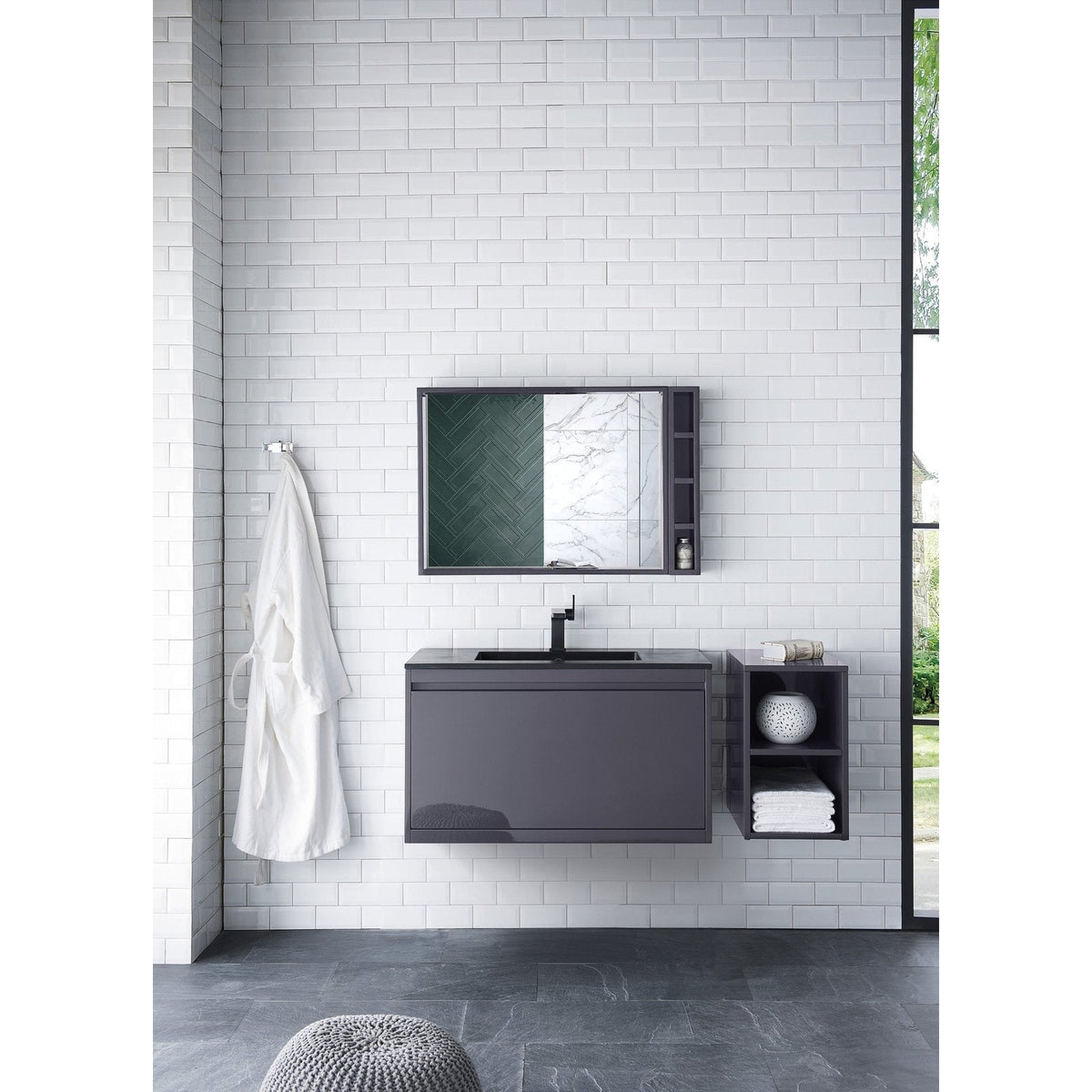 James Martin Vanities Milan 12" Storage Cabinet (Short)