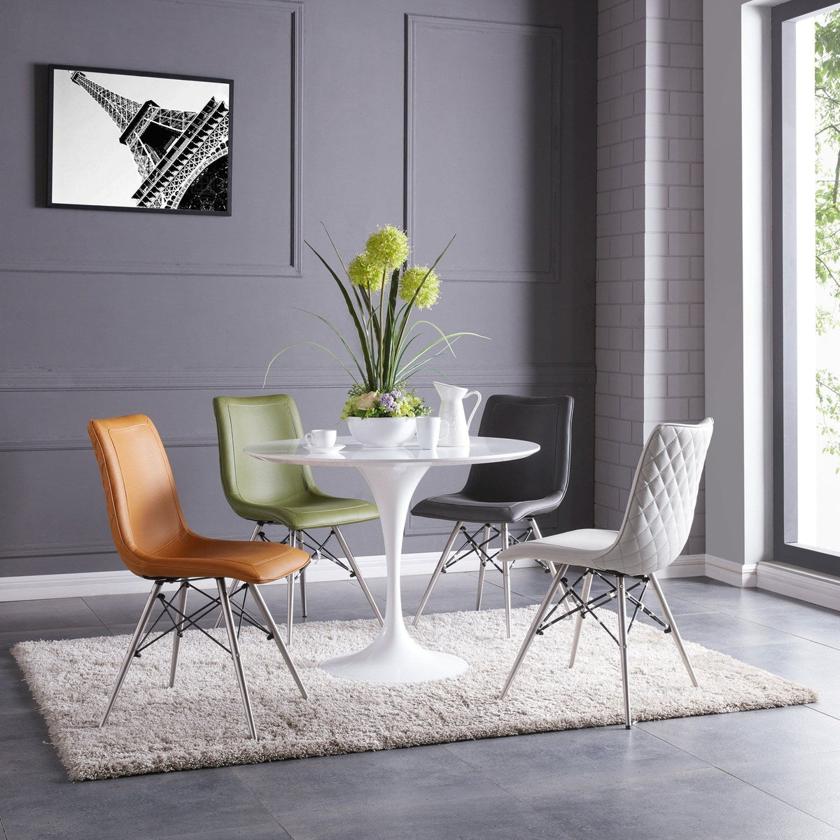 New Pacific Direct Allie 39" Round Table 6300003-W