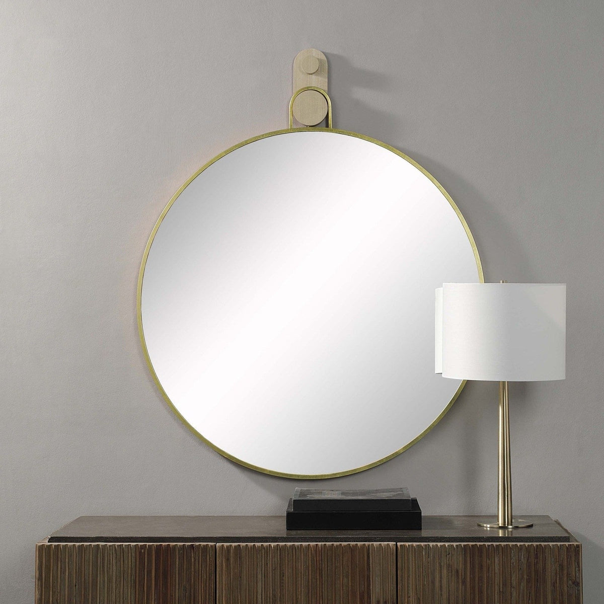 RenWil Kinsley Round Mirror Only for Renwil Brand (collaboration with Leclair Decor)
