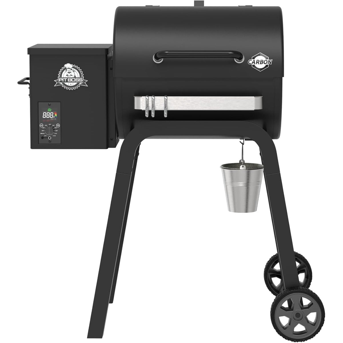 Pit Boss 500 Carbon Series Wood Pellet Grill & Smoker, 543 Sq. In., Black
