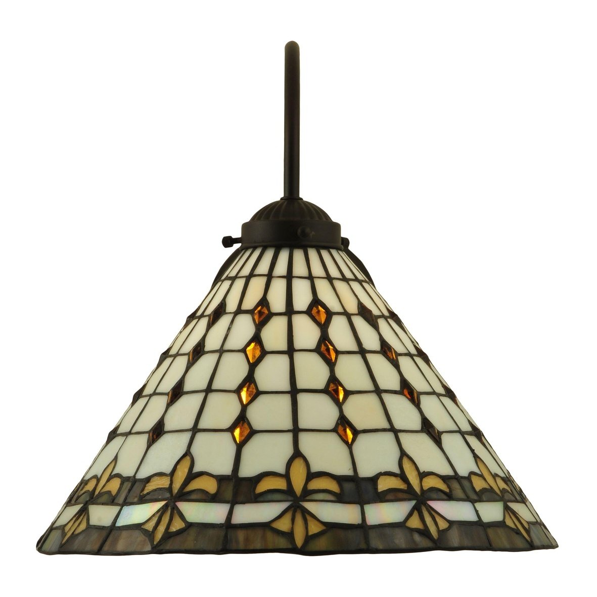 Meyda 12.5"W Fleur-de-Lite Wall Sconce