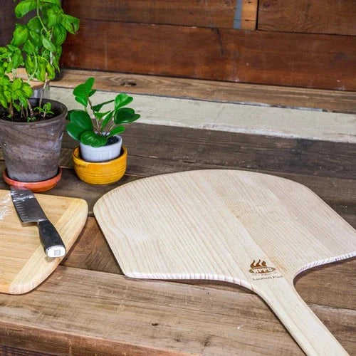 WPPO 16x16x36 Long Handled Wooden Pizza Peel-2 pack WKLP-1636-2