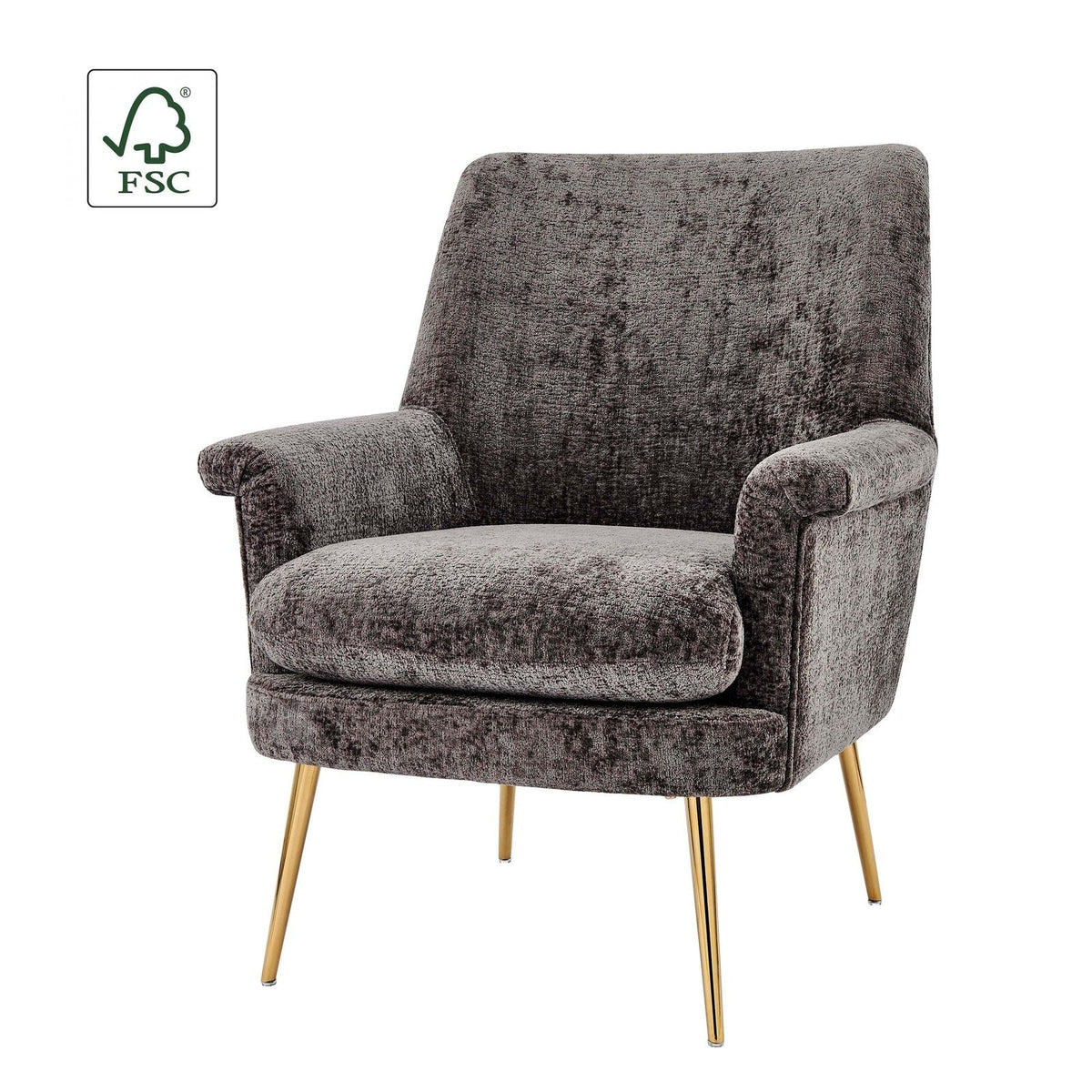 New Pacific Direct Kaylee Fabric Accent Arm Chair 1900184-568