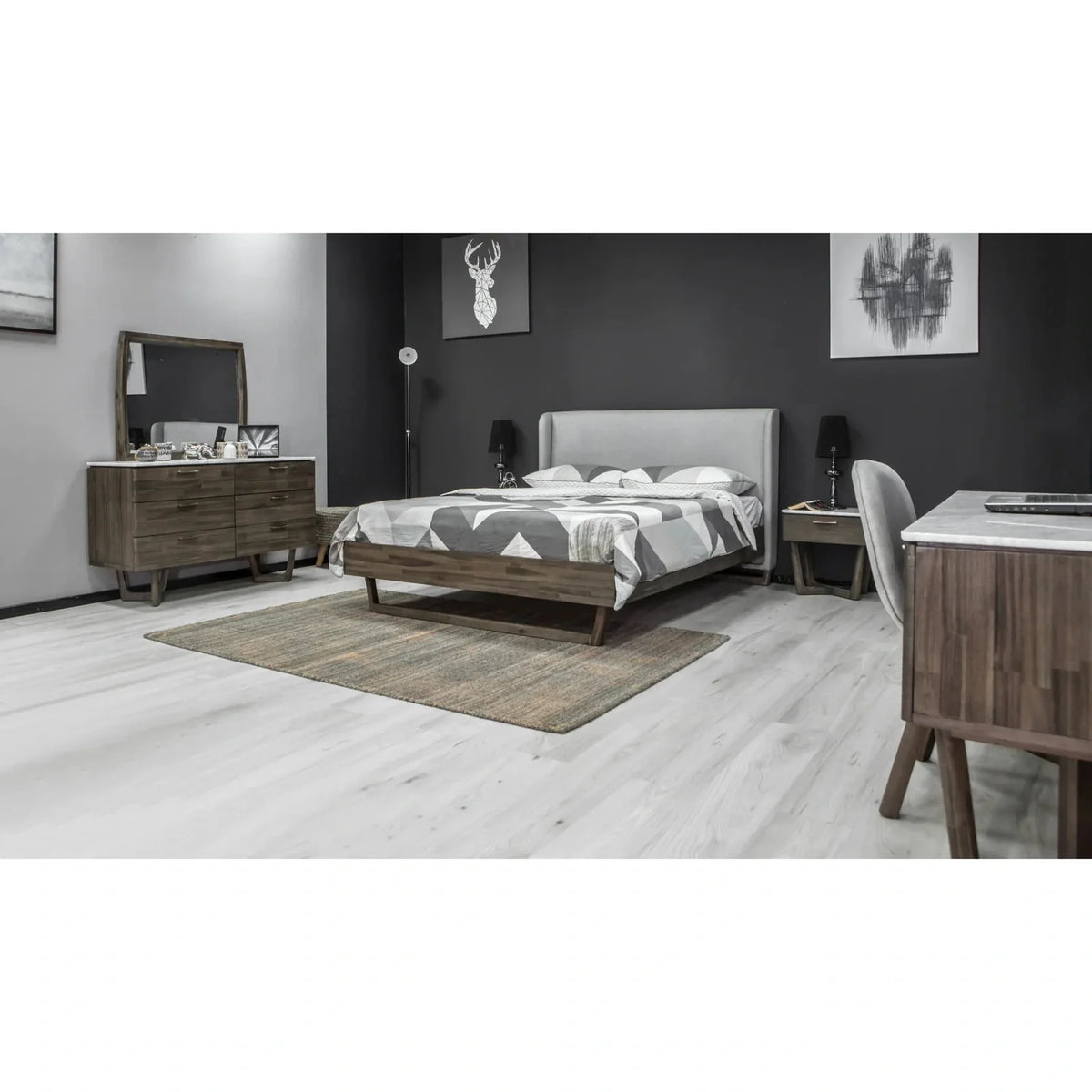 LH Imports Aura 6 Drawer Dresser ARA006