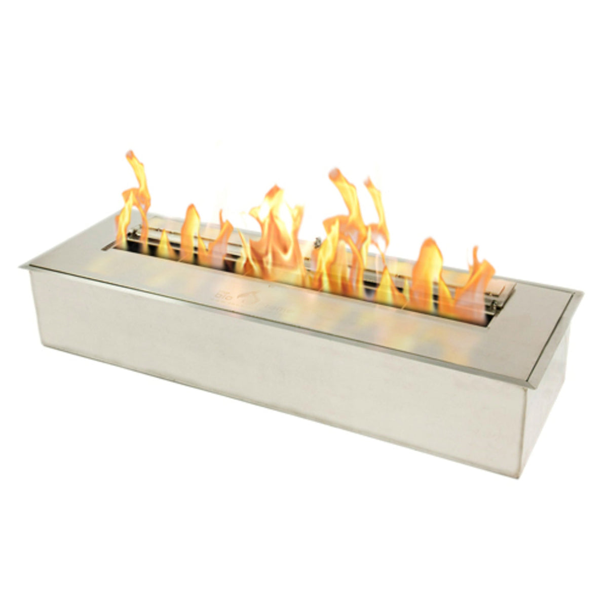 The Bio Flame 24" Silver Burner (Stainless Steel)