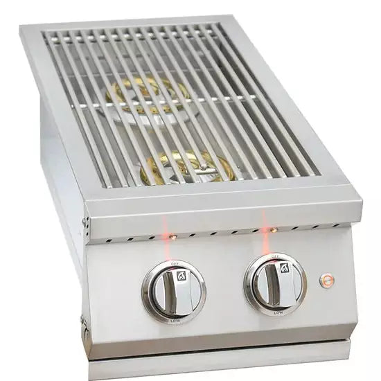 Kokomo Grills Professional Double Side Burner with removable cover
