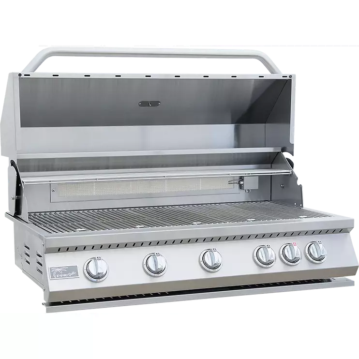 Kokomo 40” Professional Built in Gas Grill (5 Burner/Back Burner)