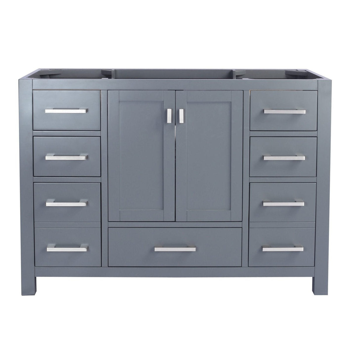 Laviva Wilson 48" Grey Bathroom Vanity Cabinet 313ANG-48G