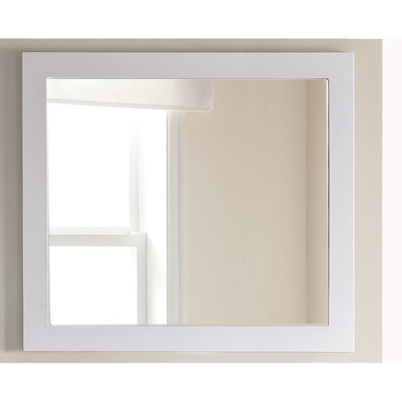 Laviva Sterling 36" Framed Rectangular White Mirror 313FF-3630W