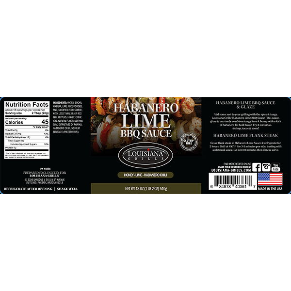 Louisiana Grills Habanero Lime BBQ