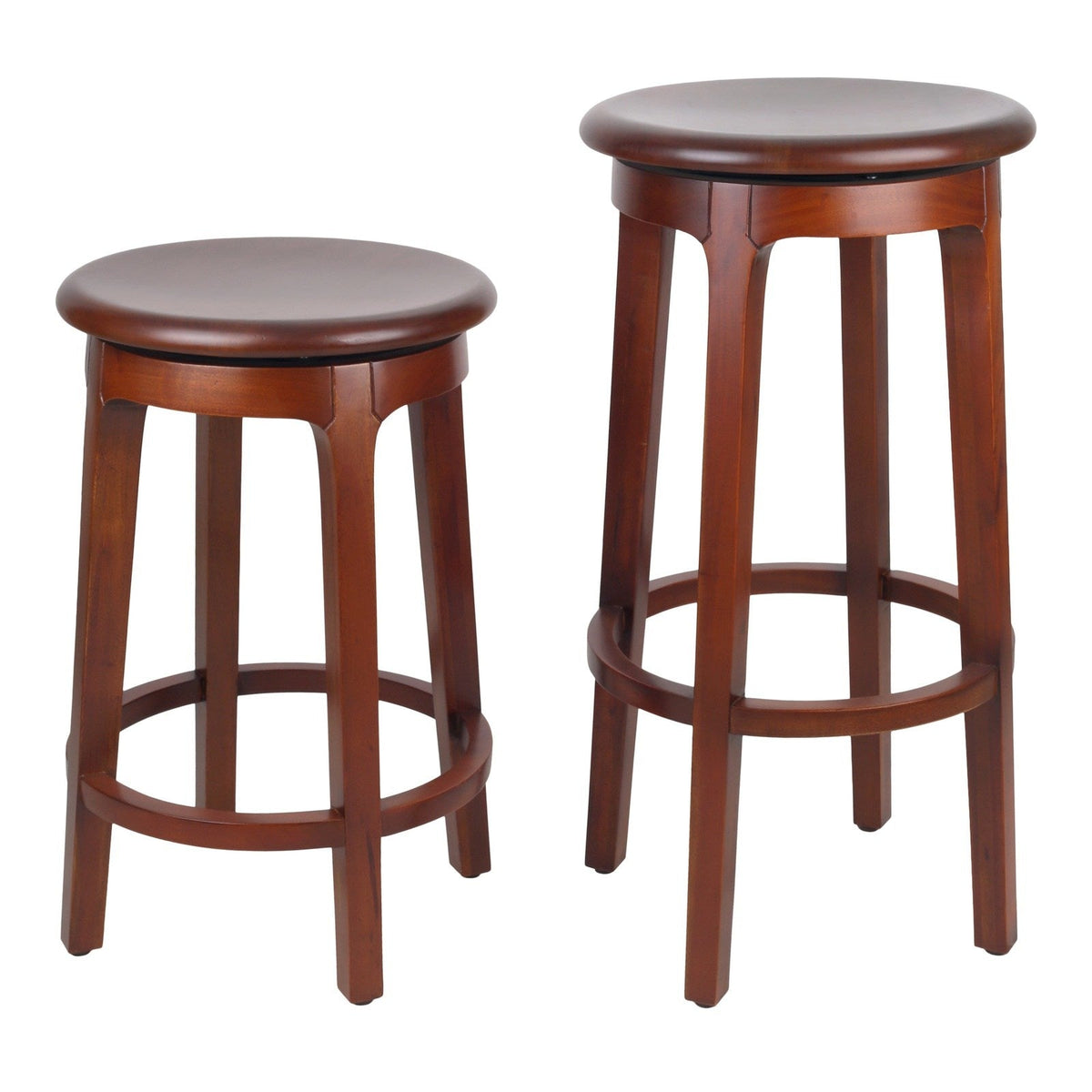 New Pacific Direct Foxy Mahogany Swivel Counter Stool 4800001-MT
