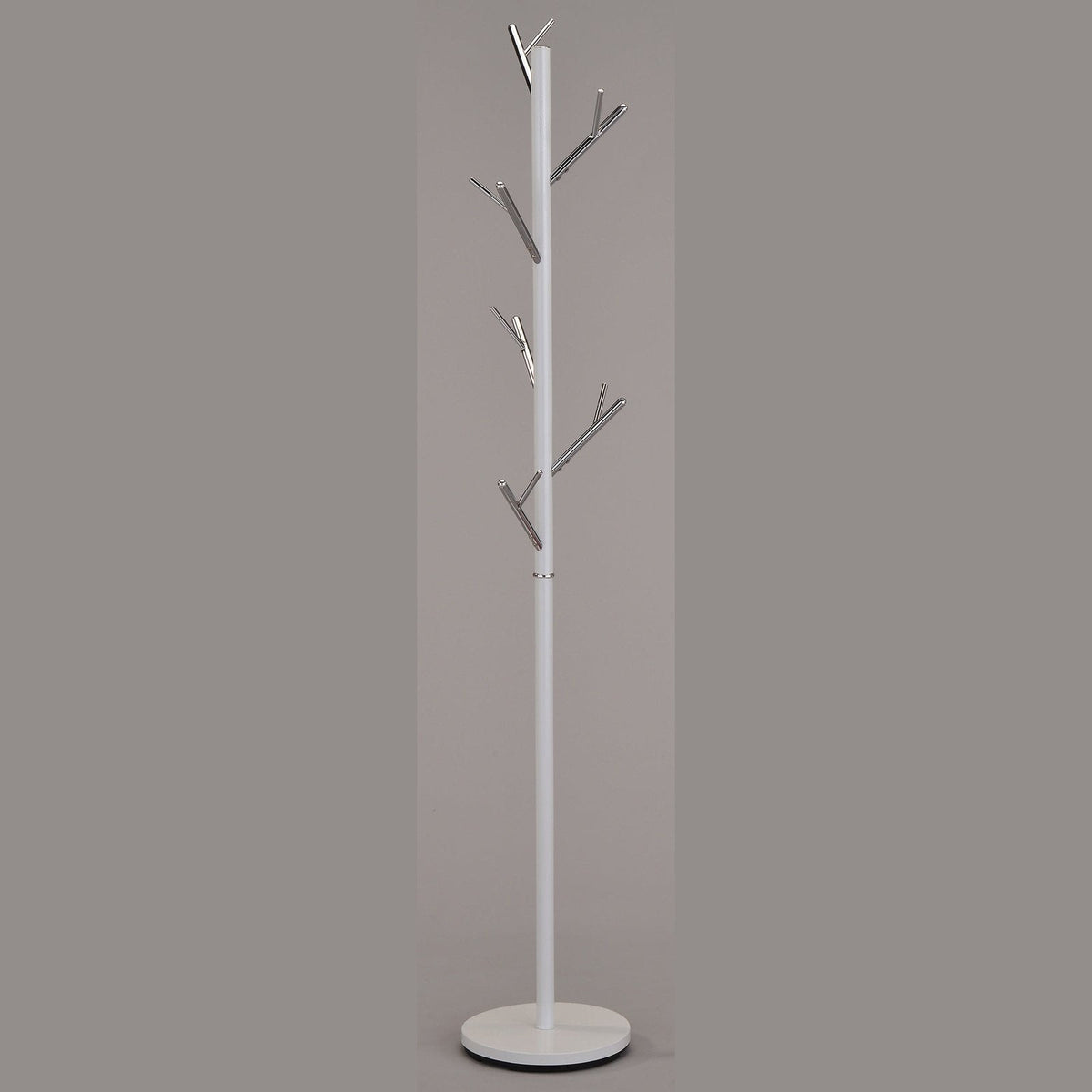 Worldwide Home Furnishings Orin-Coat Rack-White Coat Rack 552-838WT
