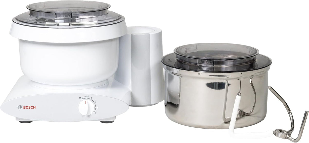 Bosch Universal Plus Stand Mixer with NutriMill Baker's Pack - 500W Motor & 6.5 Qt Bowl
