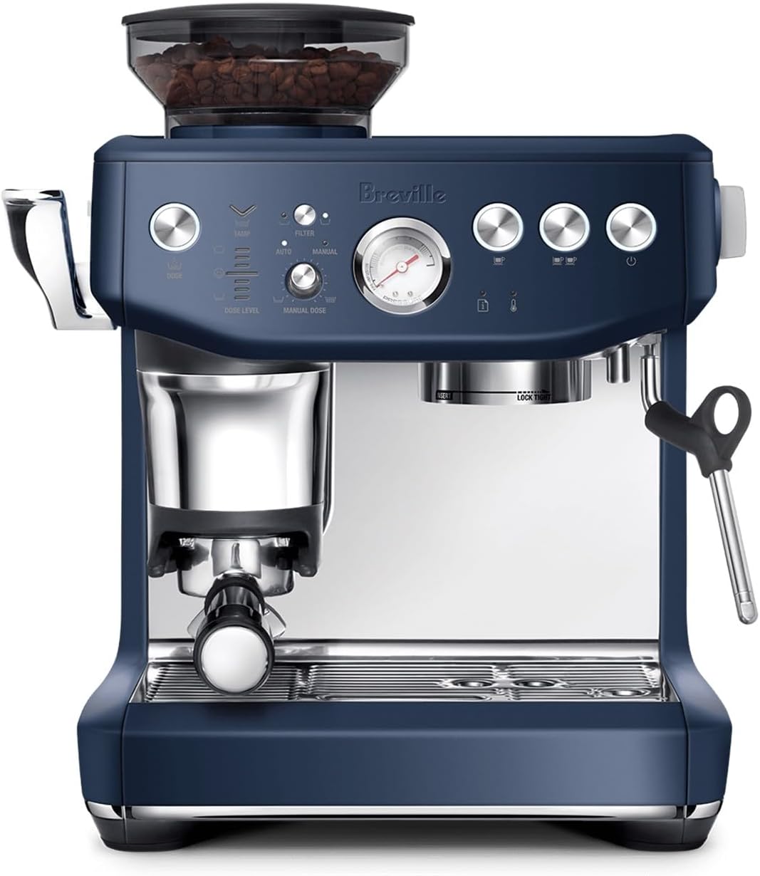 Sage the Barista Express Impress Espresso Machine - Integrated Grinder with Assisted Tamping - SES876