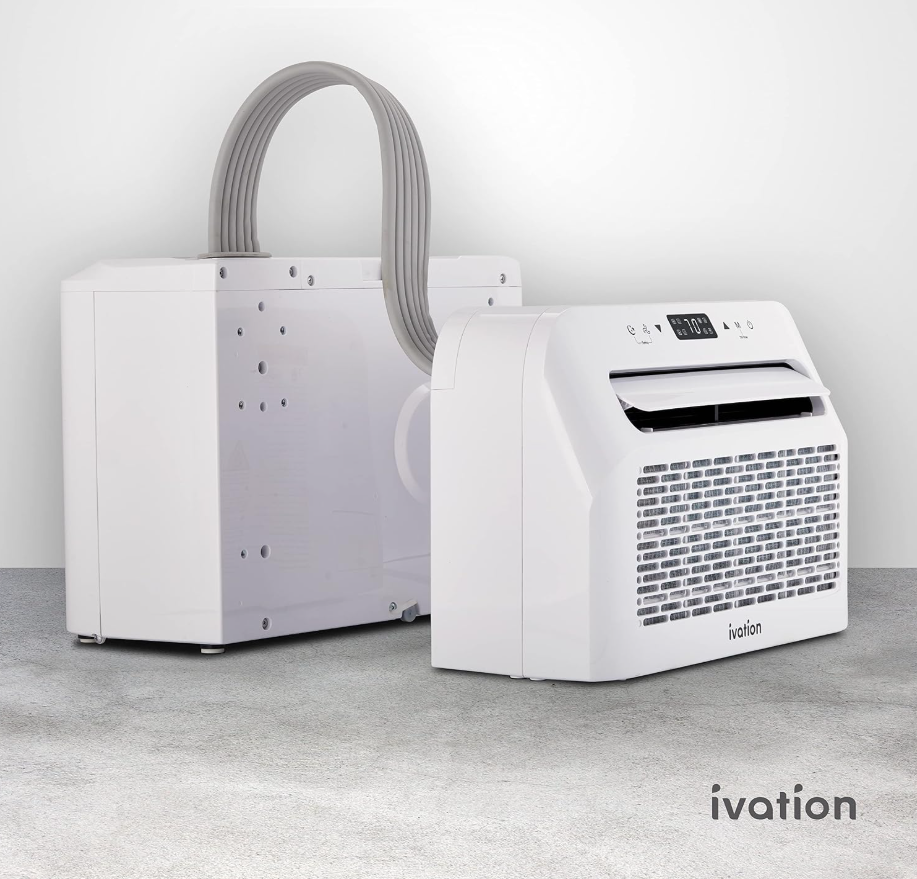 Ivation 6,500 BTU RV Window Air Conditioner with Fan & Dehumidifier