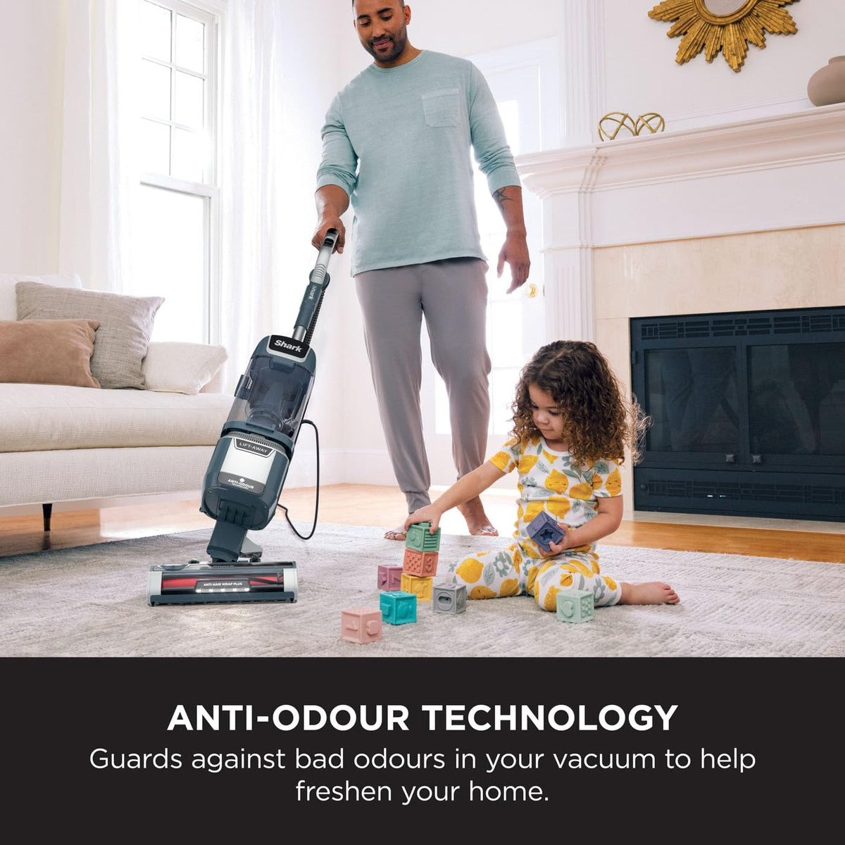 Shark Anti Hair Wrap Plus Upright Pet Vacuum with Lift-Away NZ780UKT