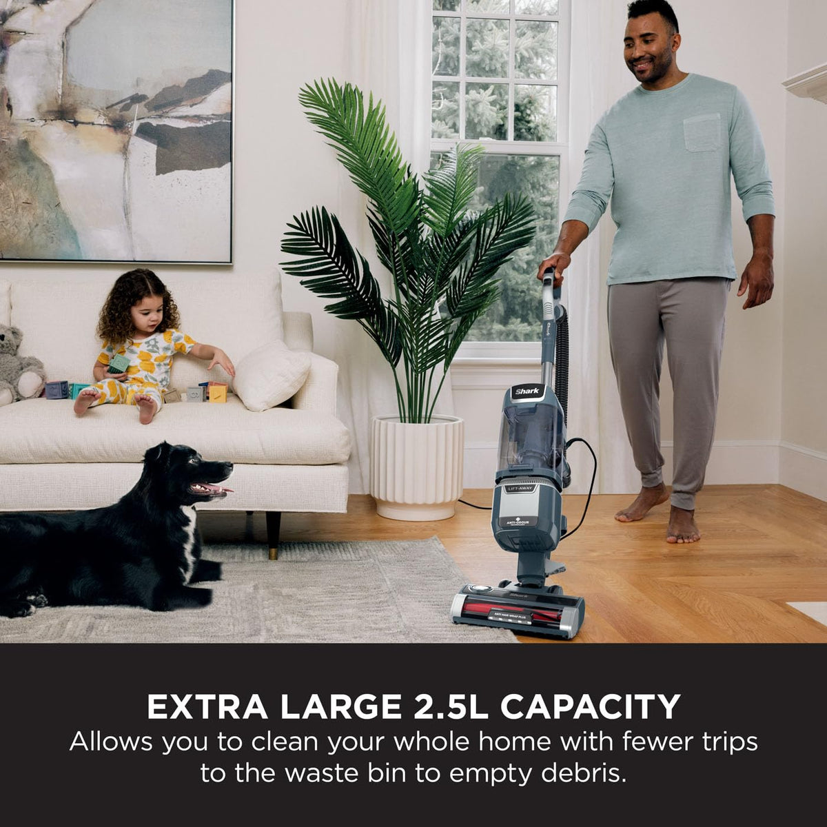 Shark Anti Hair Wrap Plus Upright Pet Vacuum with Lift-Away NZ780UKT