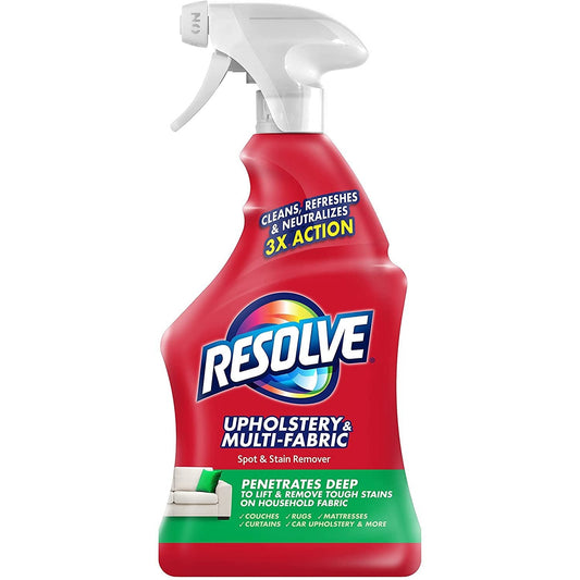 (3 Pack) 22 fl oz Multi-Fabric Cleaner and Upholstery Stain Remover