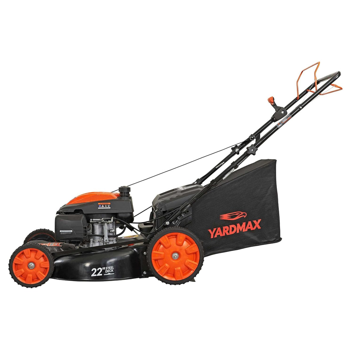 YARDMAX 22" Select PACE 6-Speed CVT Self-Propelled Gas Lawn Mower with 201cc Engine - YG2860