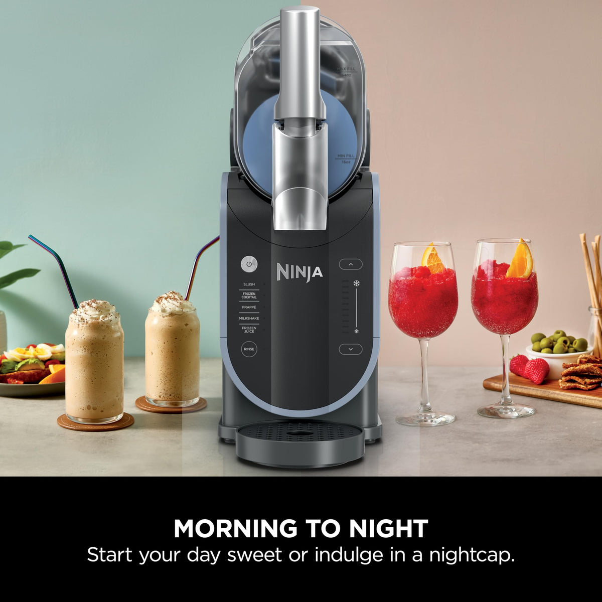 Ninja SLUSHi Frozen Drink Maker FS301UK, 1.9L, Arctic Blue & Grey