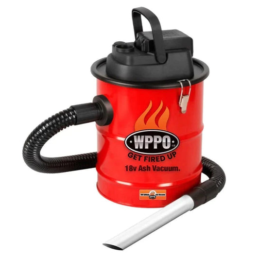 WPPO 18-Volt Rechargeable Ash Vacuum with Attachments WKAV-01