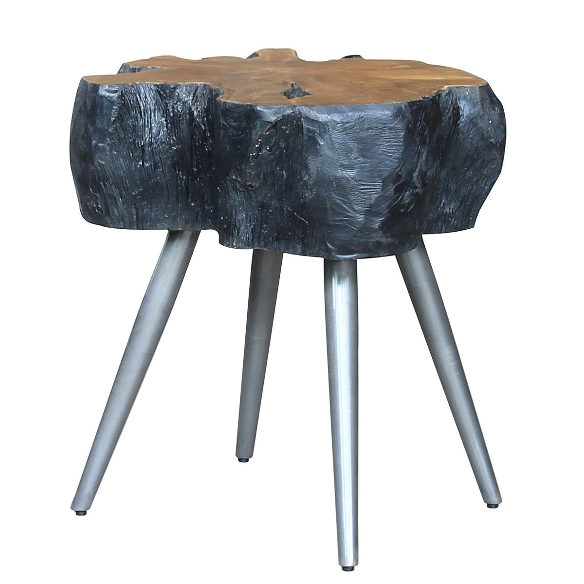 New Pacific Direct Anya Recycled Teak Root Side/ End Table 9600043