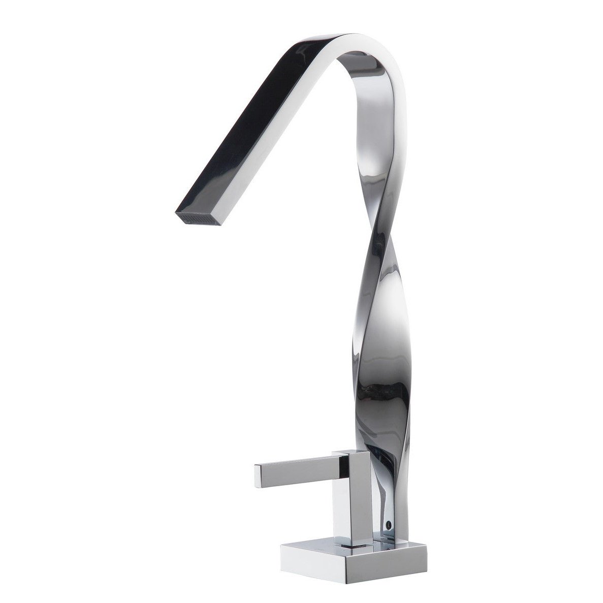 KubeBath Aqua Riccio Chrome Single Lever Faucet