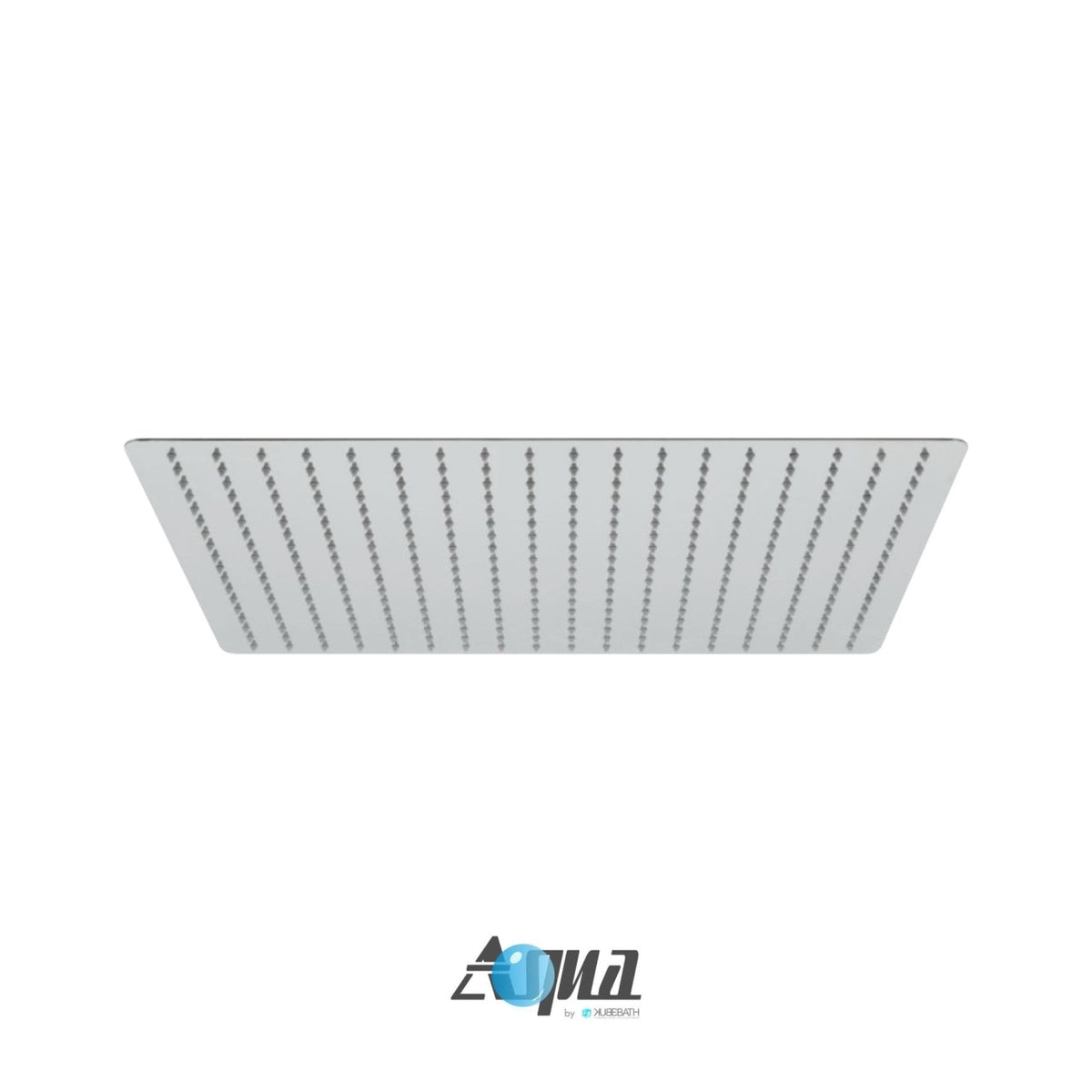 KubeBath Aqua Piazza 20" Super Slim Square Rain Shower Head