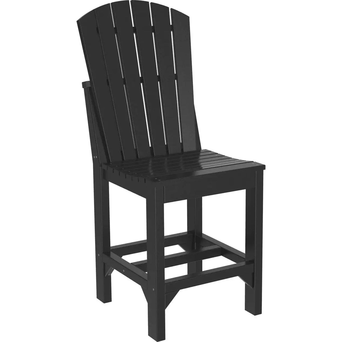 LuxCraft Counter Height Poly Adirondack Side Chair