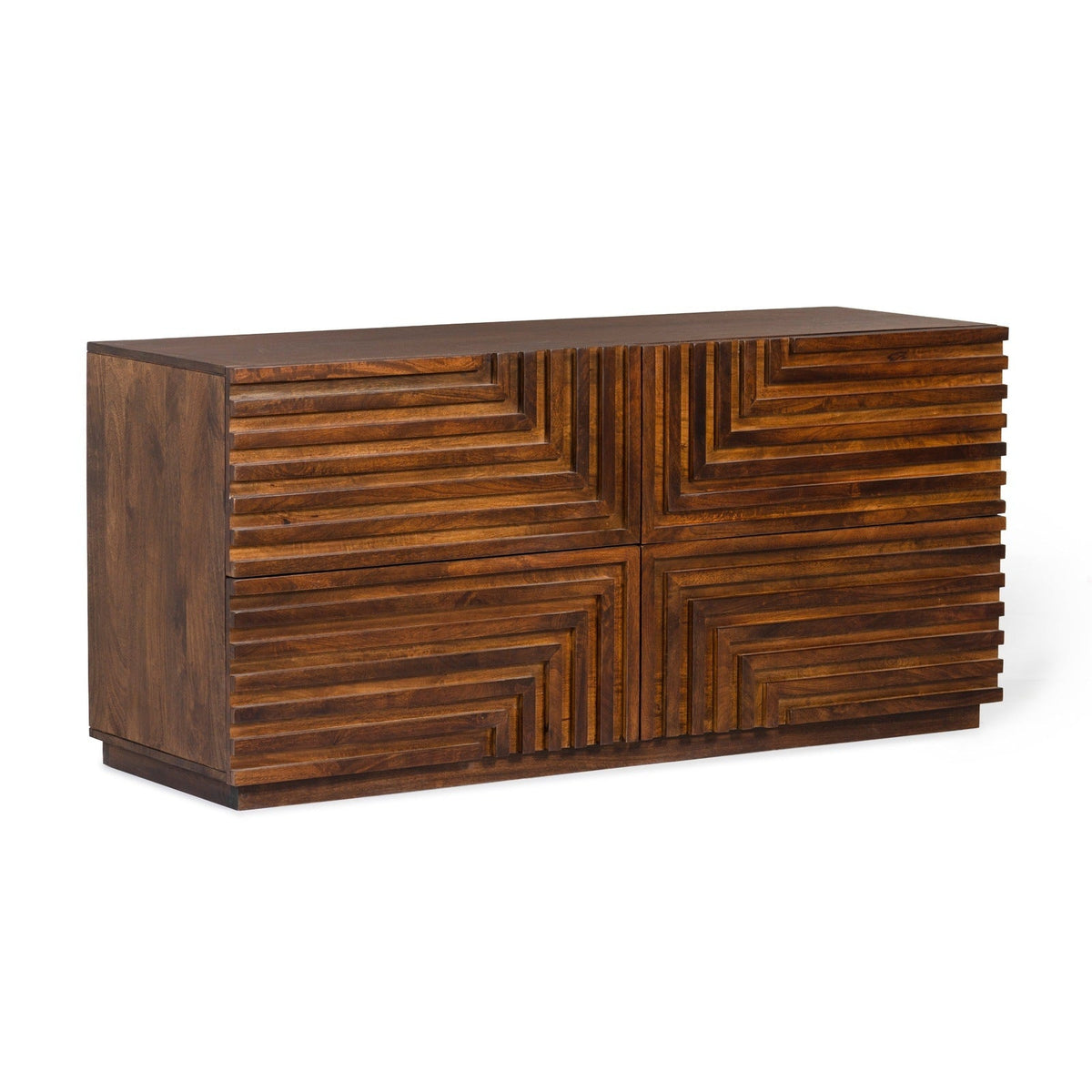 Union Home Maze Wood Low Dresser BDM00047