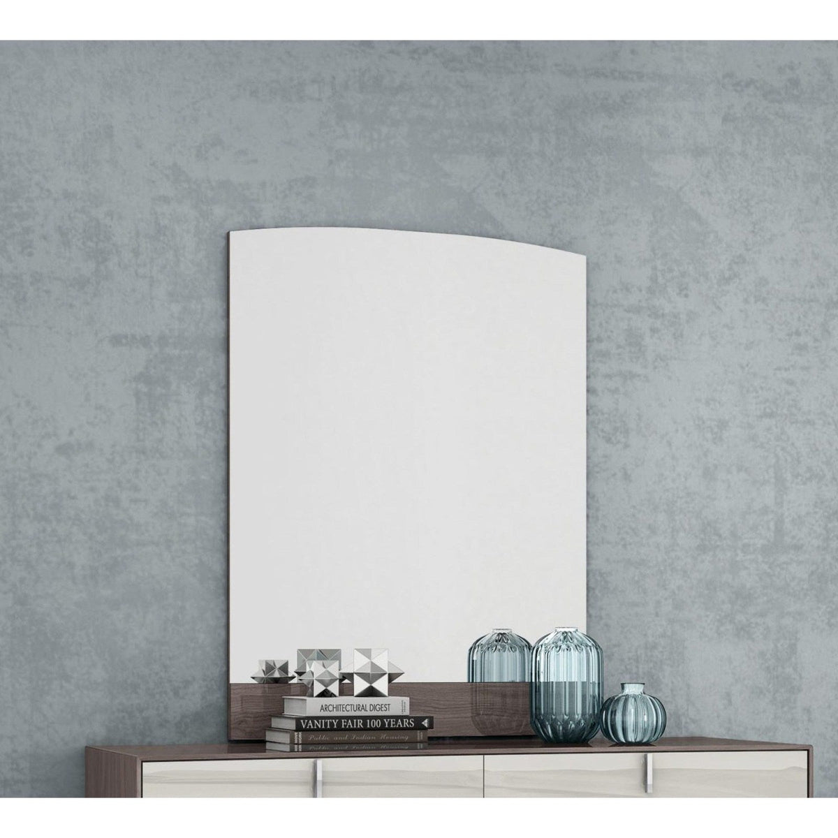 Whiteline Modern Living Berlin Rectangular Mirror