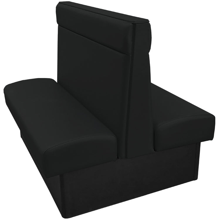 Oak Street Manufacturing Double 24" x 42" Drake Vinyl/Upholstered Booth