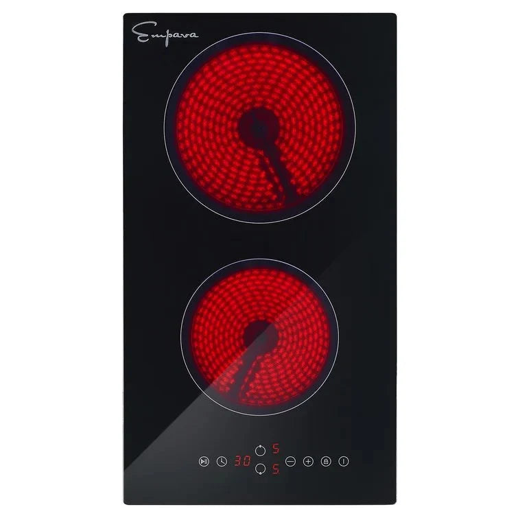 Empava 12 inch Black Electric Radiant Cooktop EMPV-12REC10