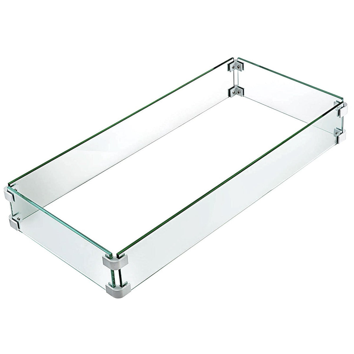 Kinger Home Liam Tempered Glass Wind Guard, Multiple Sizes