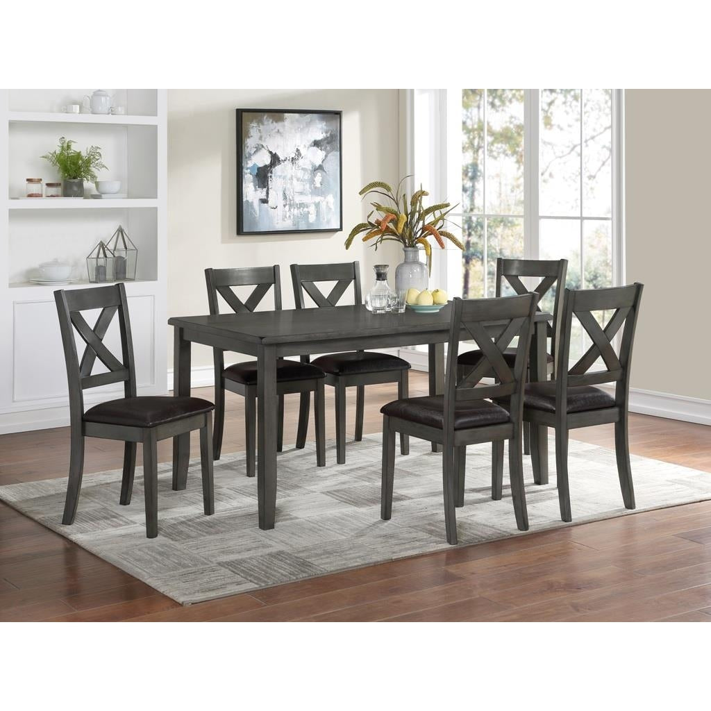 Kinger Home Monterey 7-Pieces Indoor Dining Set