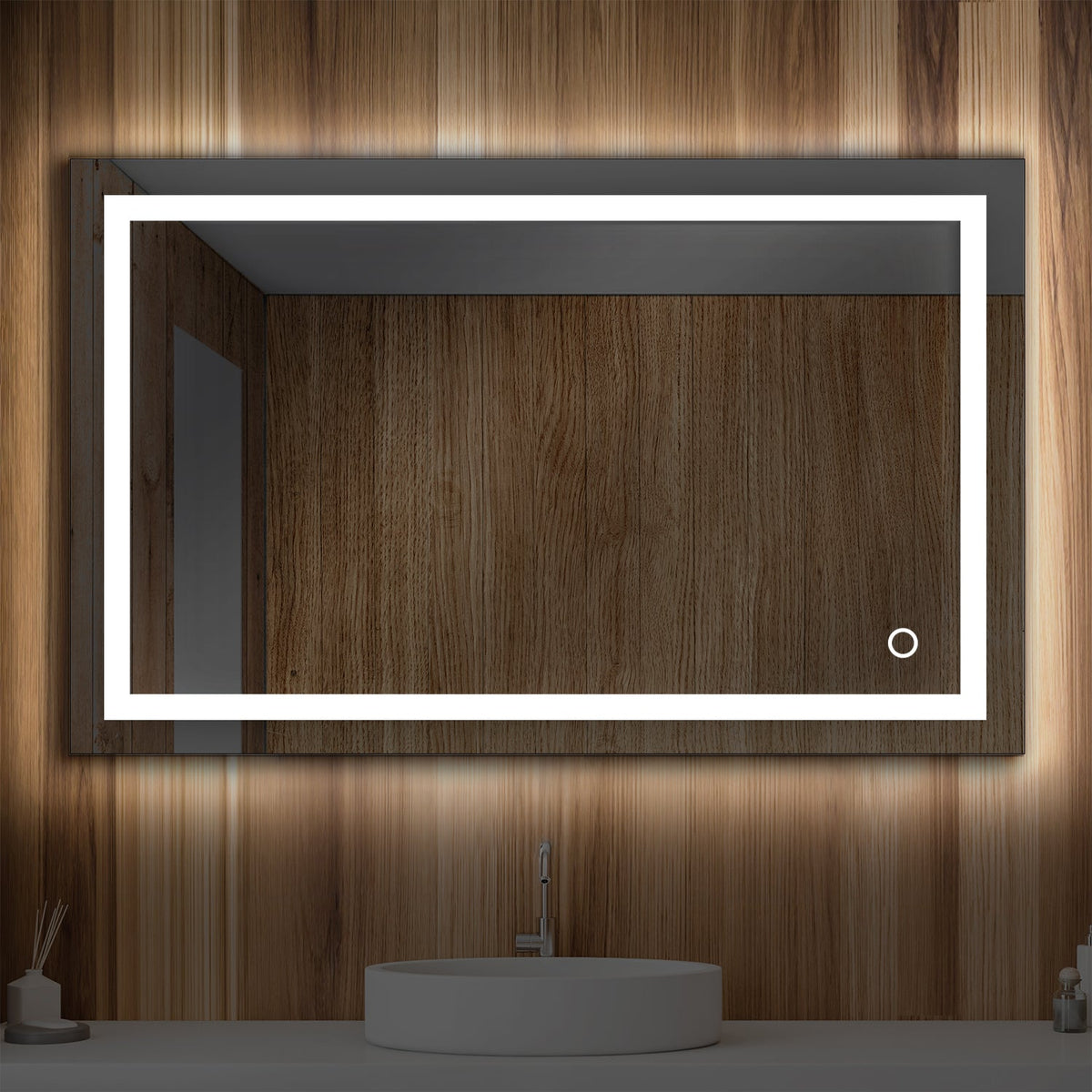 Blossom Lyra 48 x 30 Inch LED Mirror