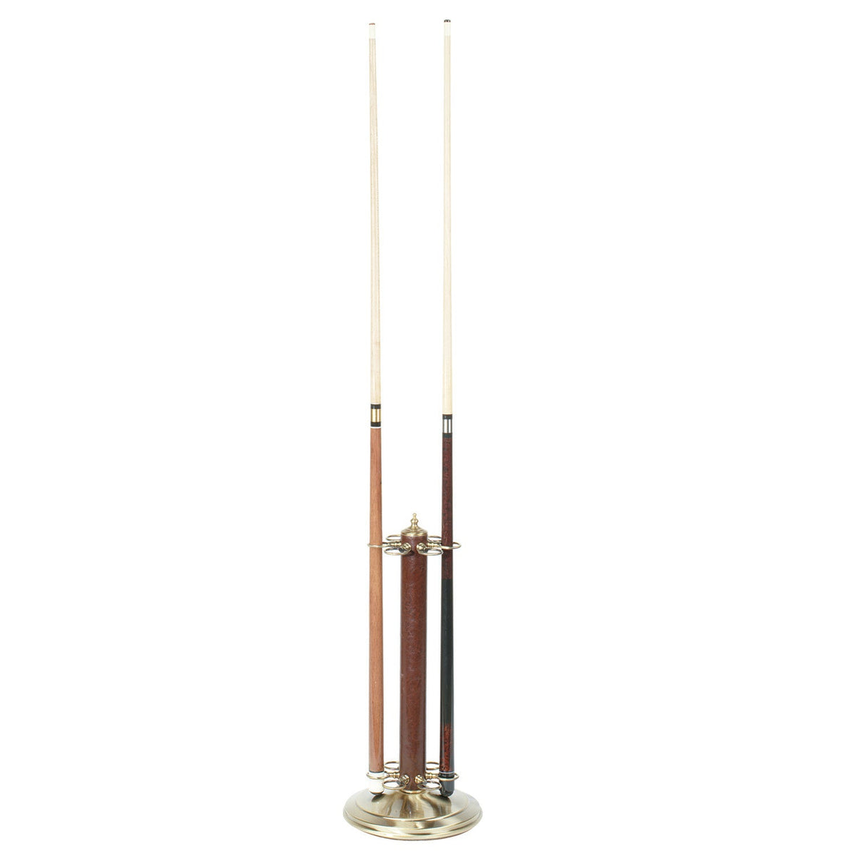 RAM Game Room 24"H Pool Cue Holder-Lthr Brn PCH-LTHR BRN