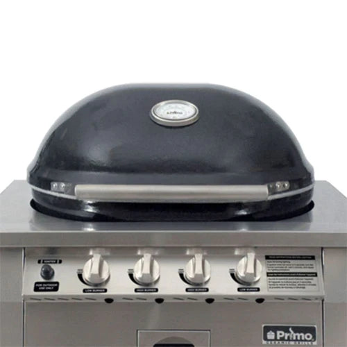 Primo Oval XL G420 Mobile Gas Grill Head for Built In Applications PGGXLH