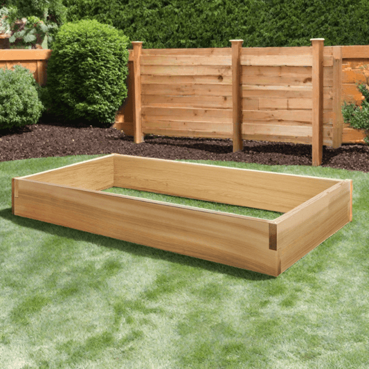 All Things Cedar 4-ft x 2-ft Raised Garden Box RG48