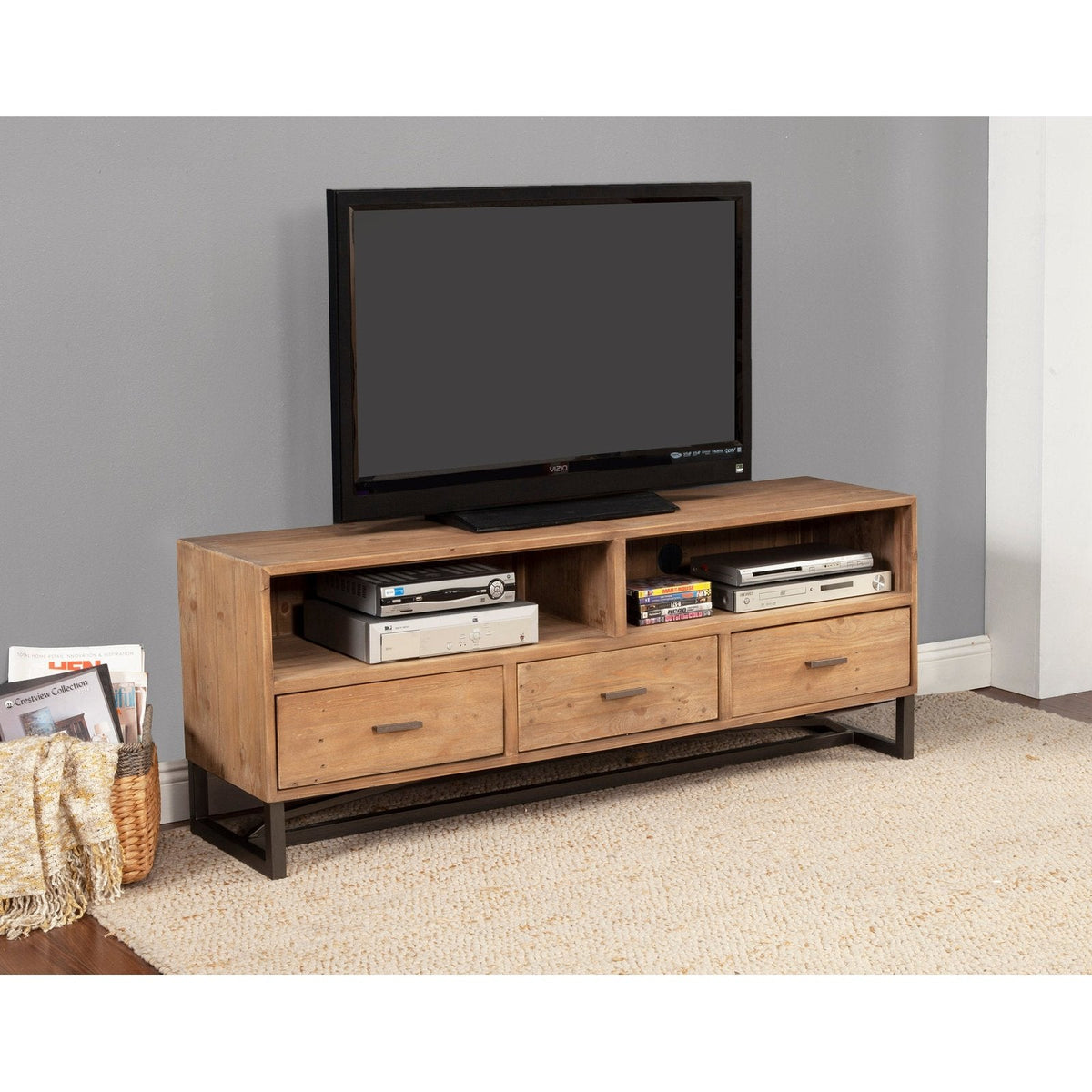 Alpine Furniture Sierra TV Console SIE-05