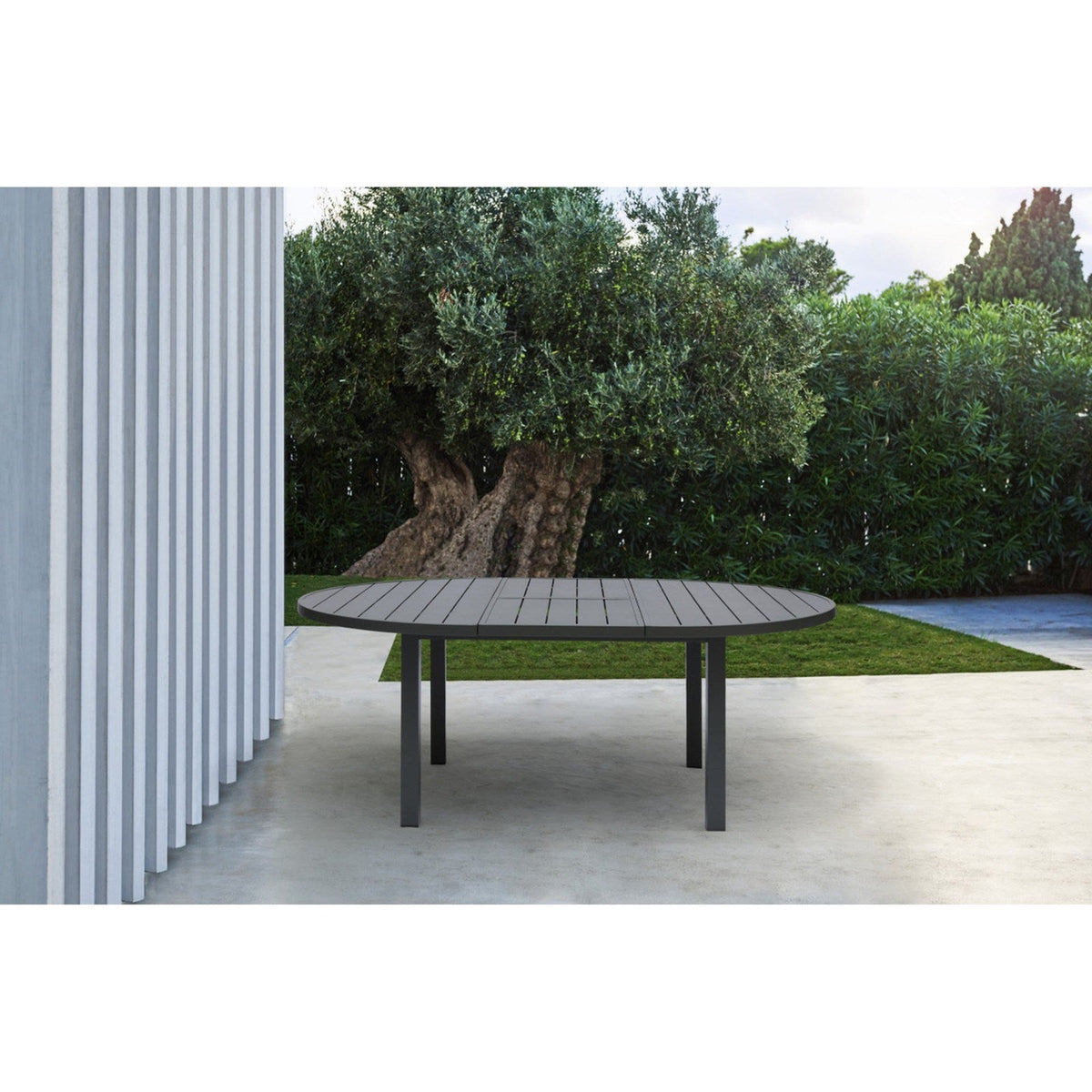 Whiteline Modern Living Aloha Outdoor Extendable Dining Table