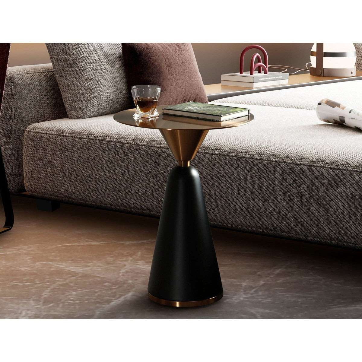 Whiteline Modern Living Zora Side Table